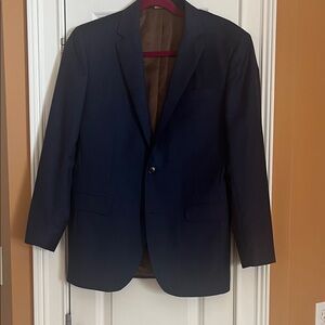 Navy Blue Brooks Brother Suit Jacket from the Brooksgate Collection